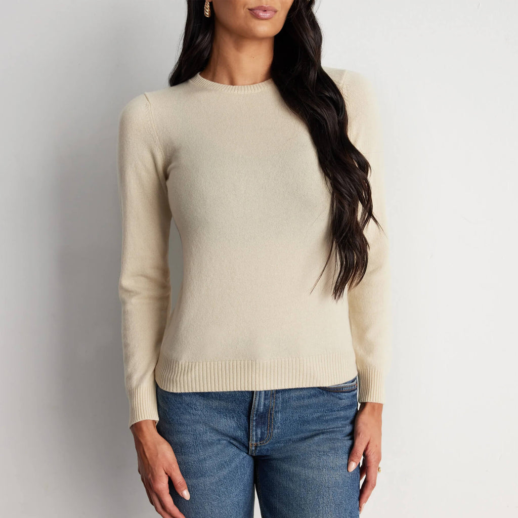 Elizee 100% Cashmere Crewneck Sweater – BOBBY LONDON