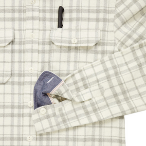 Ace Rivington Flannel Utility Shirt - Arctic