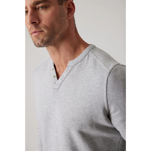 Raffi The Benjamin Long Sleeves Terry Venley Sweatshirt - Grey