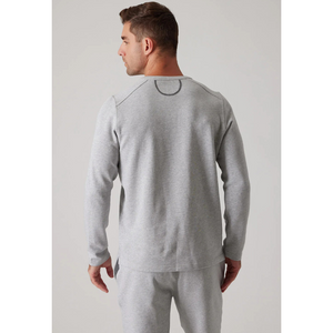 Raffi The Benjamin Long Sleeves Terry Venley Sweatshirt - Grey