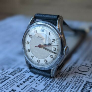 Bentima Star 1950s Military Pilot Style Bullseye Vintage Watch