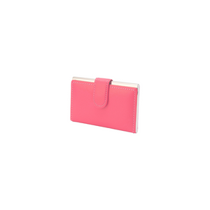 TSUBOTA PEARL AREZZO CARD HOLDER SMOOTH LEATHER