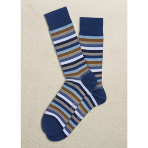 Marcoliani Lisle Rainbow Stripe Socks